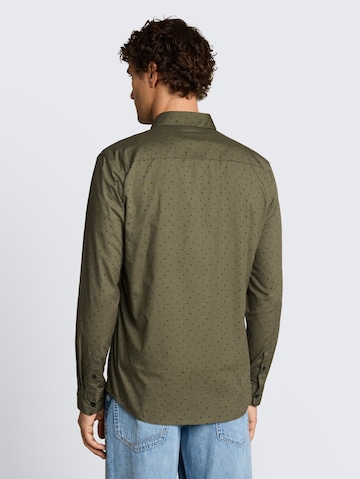 Coupe regular Chemise TOM TAILOR DENIM en vert