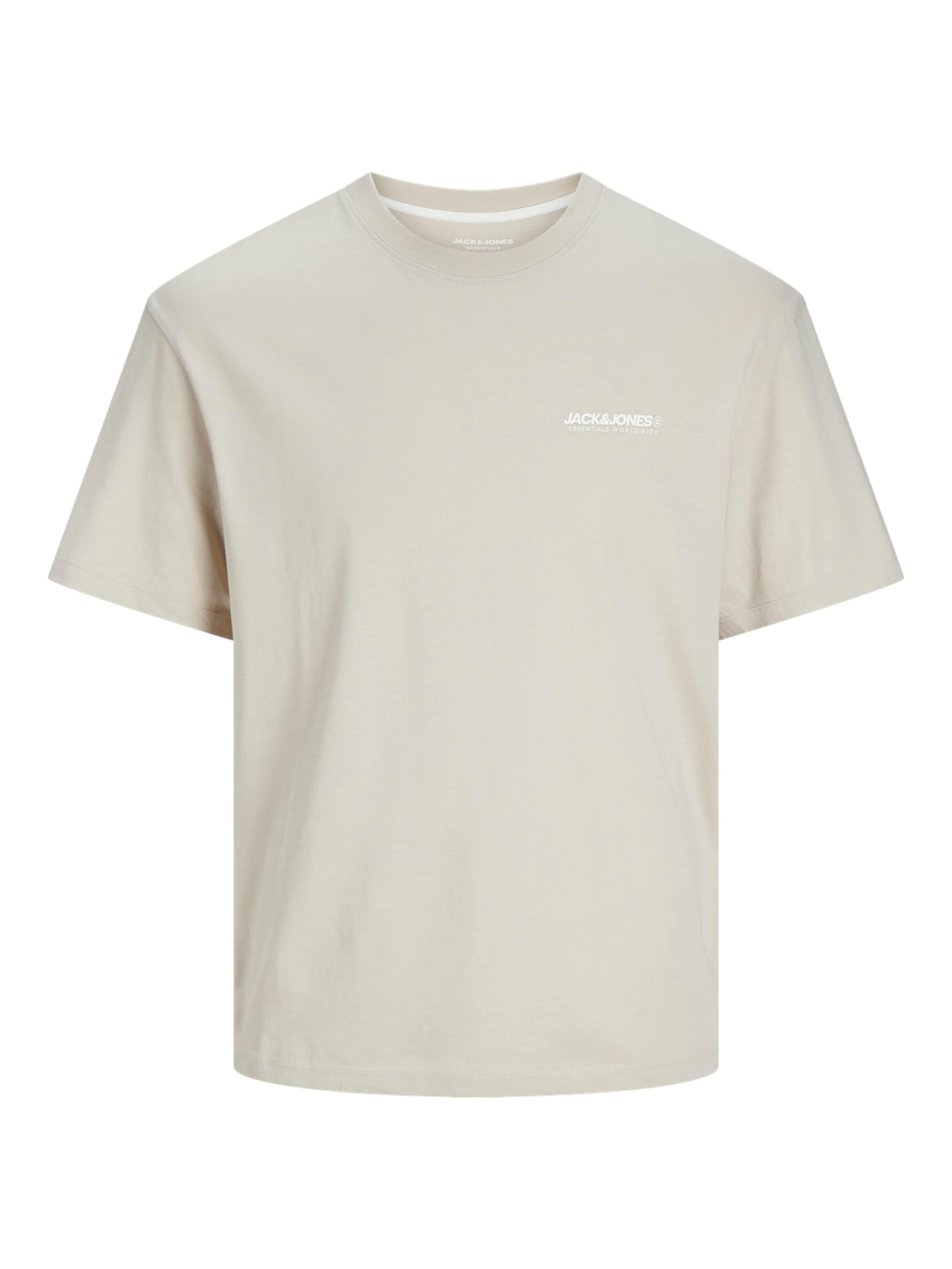 JACK & JONES Bluser & t-shirts 'JJELegacy' i beige: forside