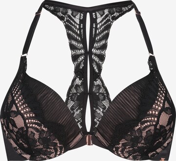 Hunkemöller Push-up BH 'Antonia' in Schwarz: predná strana