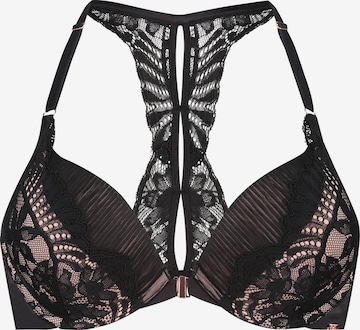 Hunkemöller Push-up BH 'Antonia' in Schwarz: predná strana