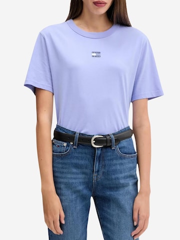 Maglietta di Tommy Jeans in lilla: frontale