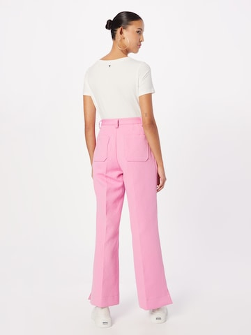 Soulland Szabványos Élére vasalt nadrágok 'Deni' - rózsaszín