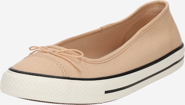 CONVERSESlip On tenisice 'CTAS DAINTY' - bež boja: prednji dio