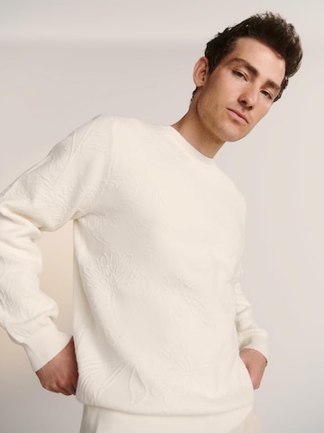 Sweat-shirt 'Francesco' Guido Maria Kretschmer Men en blanc : devant