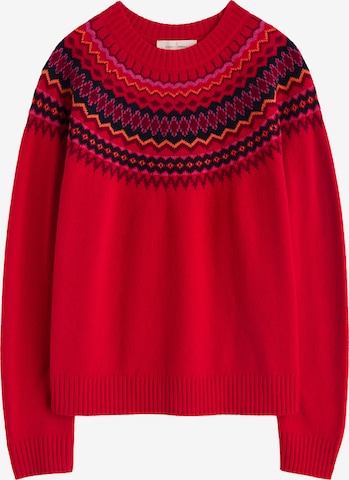 Seasalt Cornwall Neulepaita ' Gurnard's Head' ' värissä punainen: etupuoli