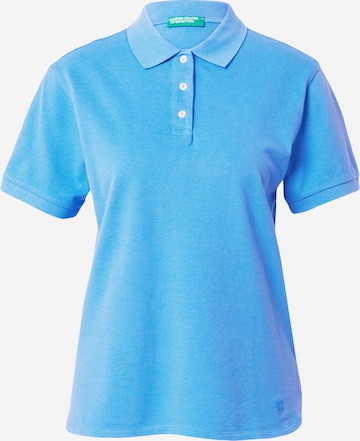 UNITED COLORS OF BENETTON Poloshirt in Blau: predná strana