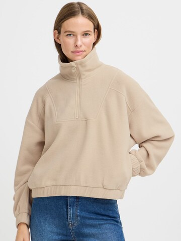 Sweat-shirt 'Conza' North Bend en beige