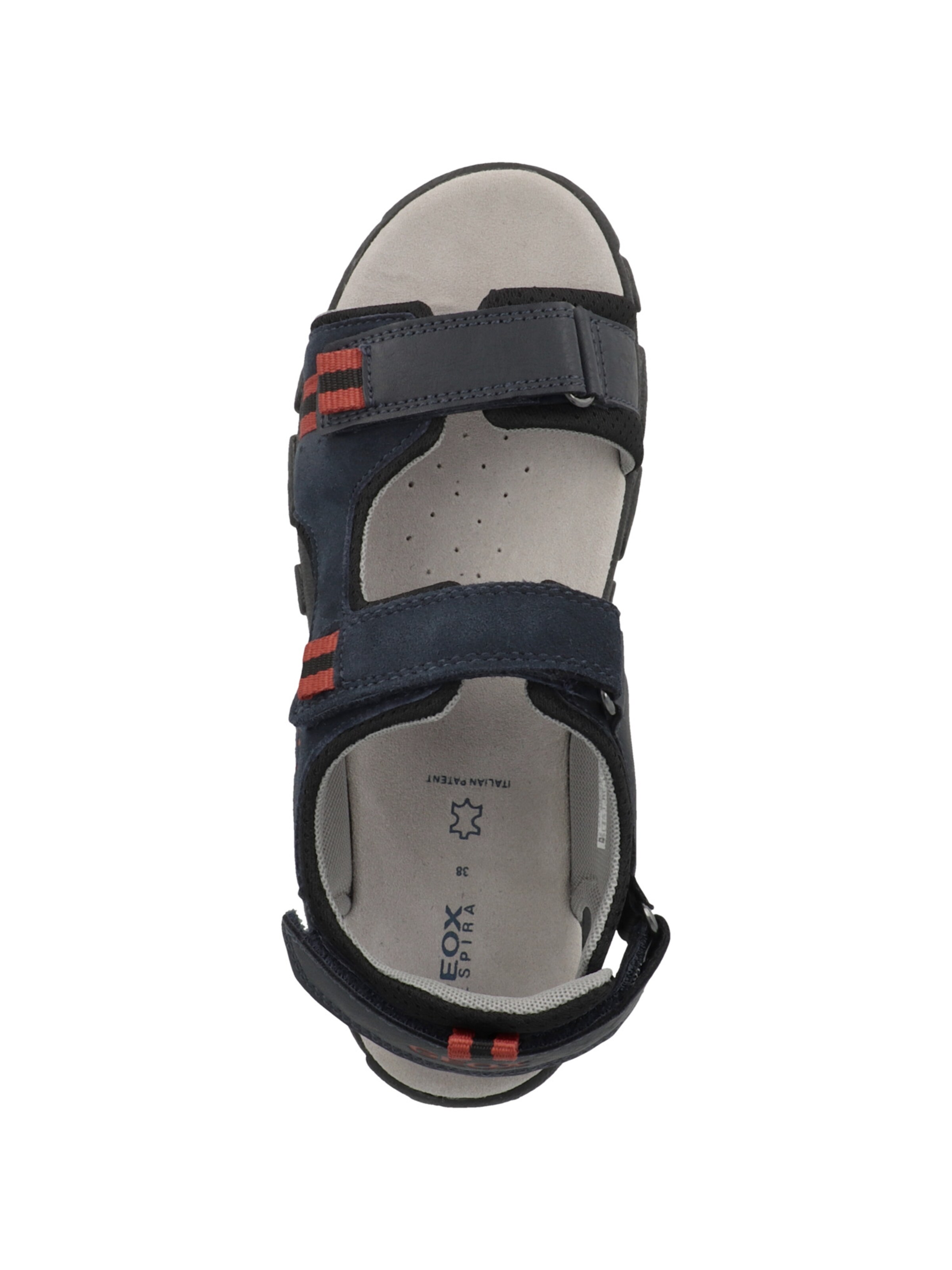 GEOX Sandale 'J S. Strada A' in Grau