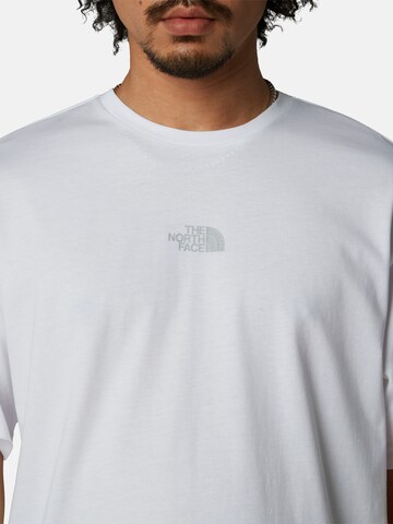 THE NORTH FACE - Camiseta 'U SS NEVER STOP' en blanco