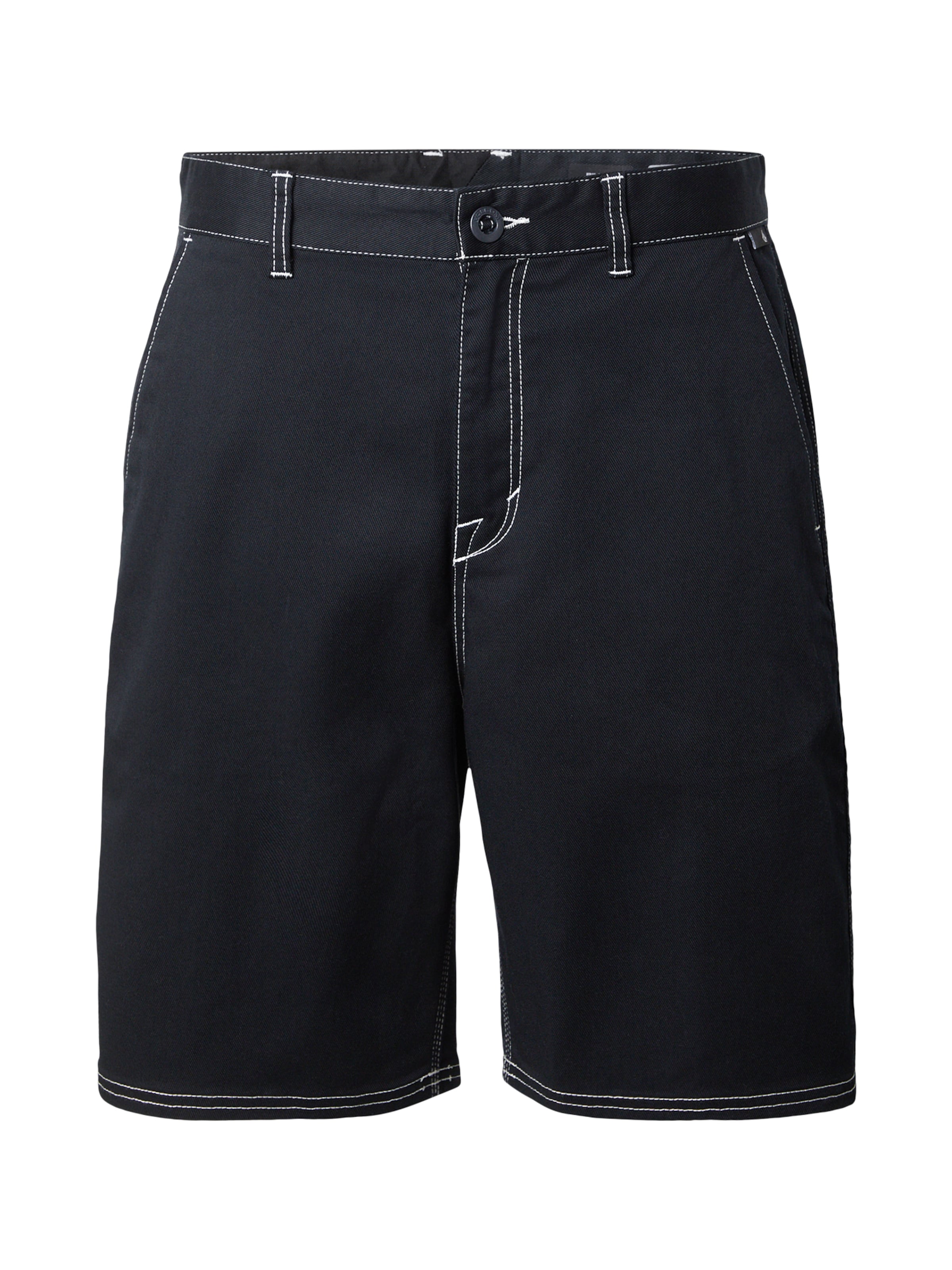 Volcom Loose fit Chino trousers 'BILLOW' in Black: front