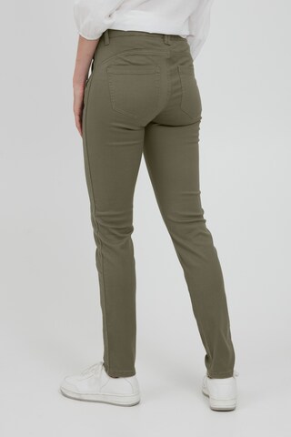 Fransa Slim fit Pants 'FRLOMAX 1' in Green