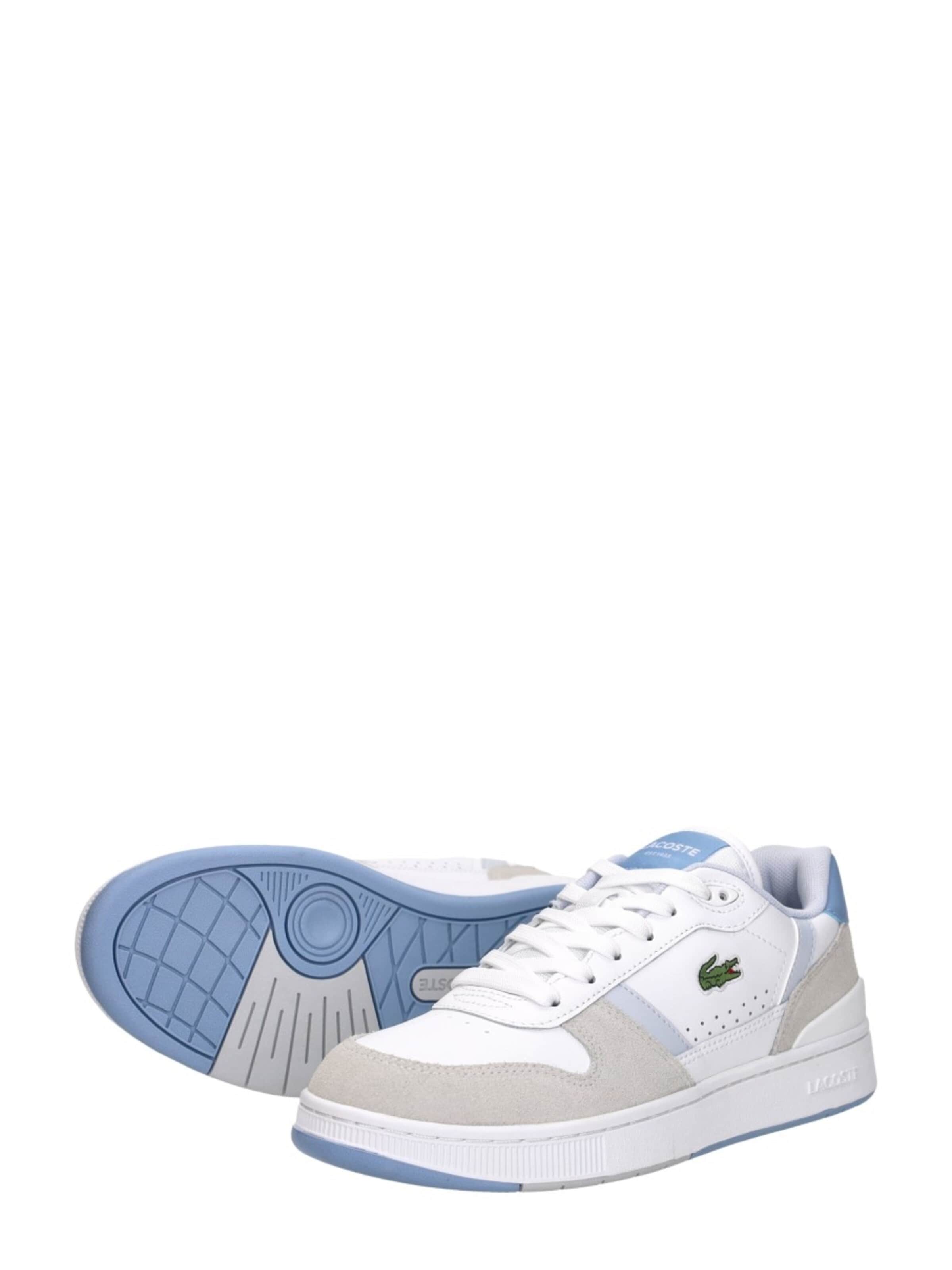 LACOSTE Sneaker low 'T Clip'‌ in Weiß