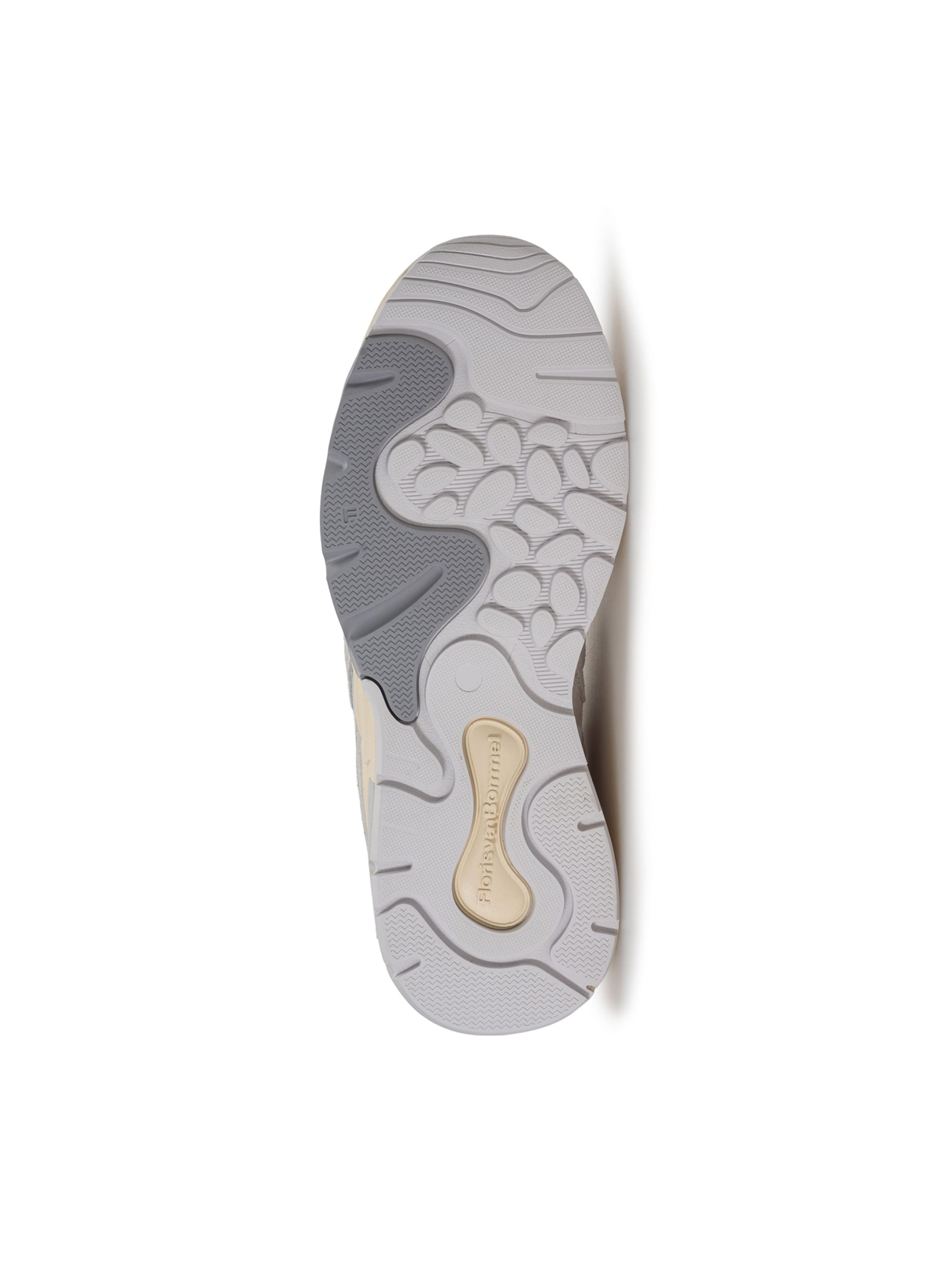 Baskets basses 'De Rezer 02' Floris van Bommel en gris