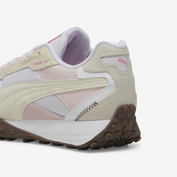 Baskets basses 'Blktop Rider' PUMA en blanc