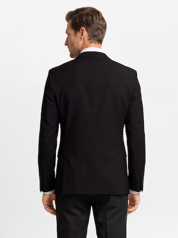 Finshley & Harding London Slim Fit Sakko 'Brixdon' in Schwarz