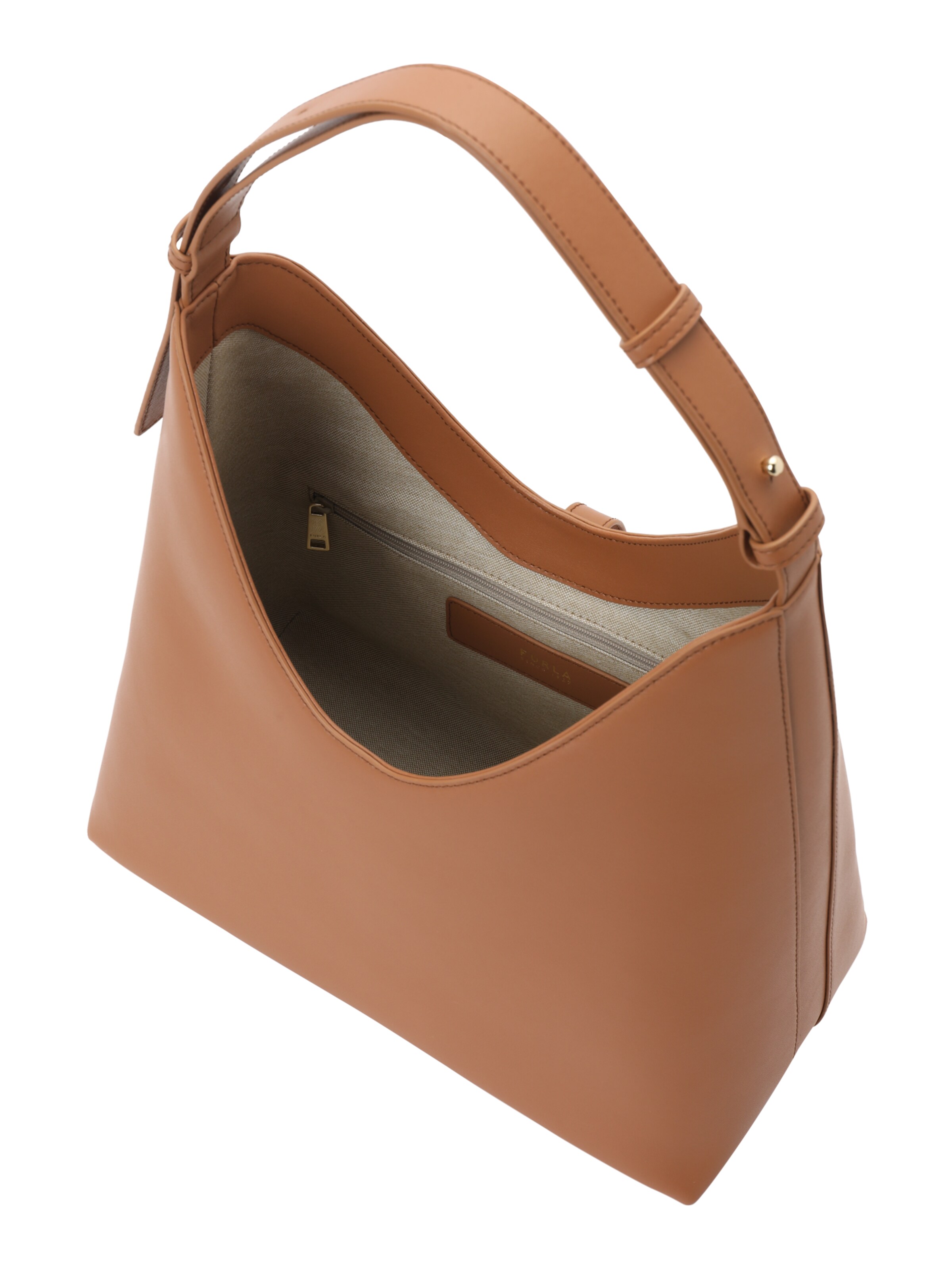 FURLA Taška přes rameno 'GOCCIA' – hnědá