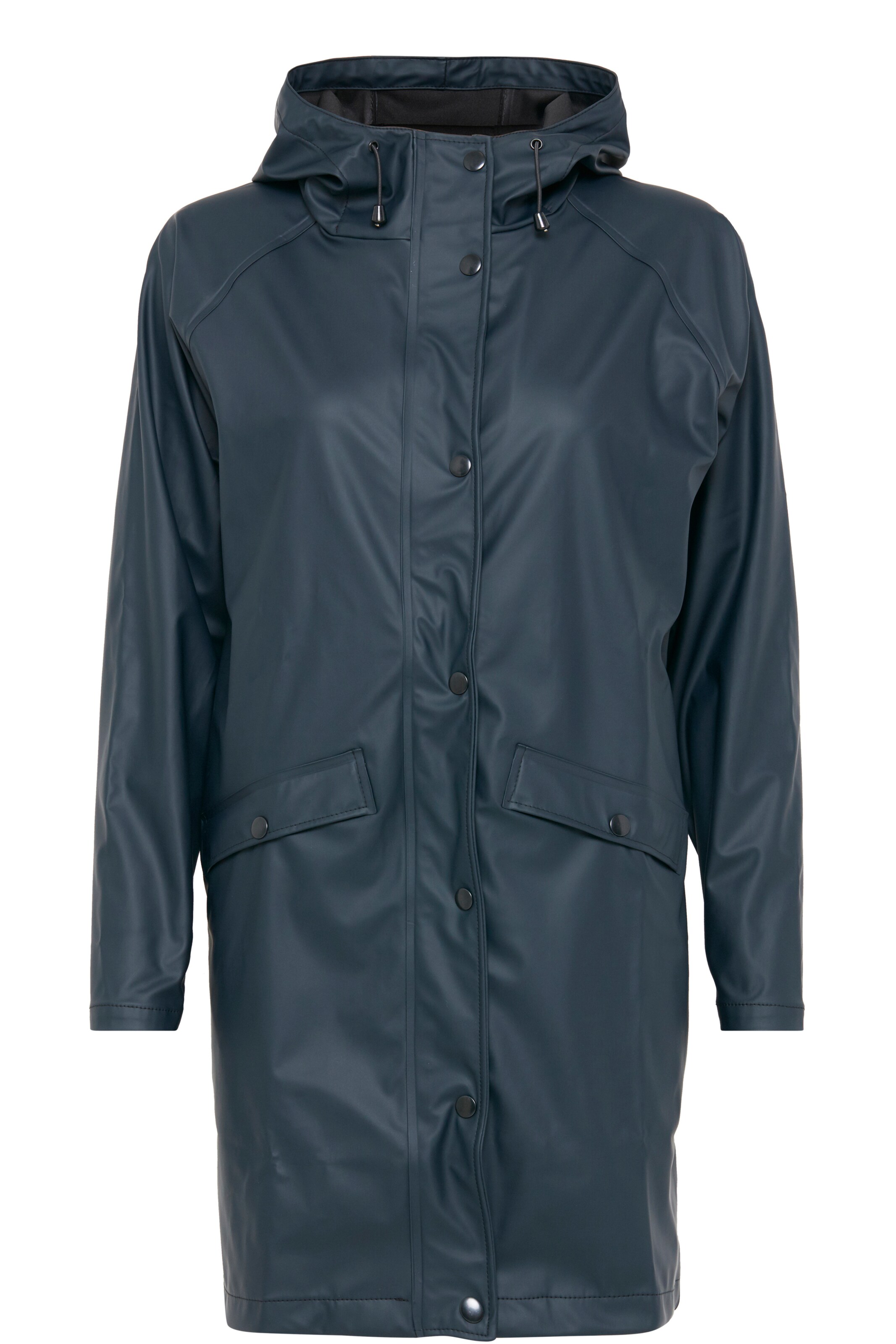 Manteau mi-saison 'IHTazi' ICHI en bleu : devant