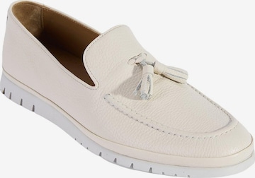 Mocassin 'DESA Herren-Lederslipper mit Quasten' Desa en blanc : devant