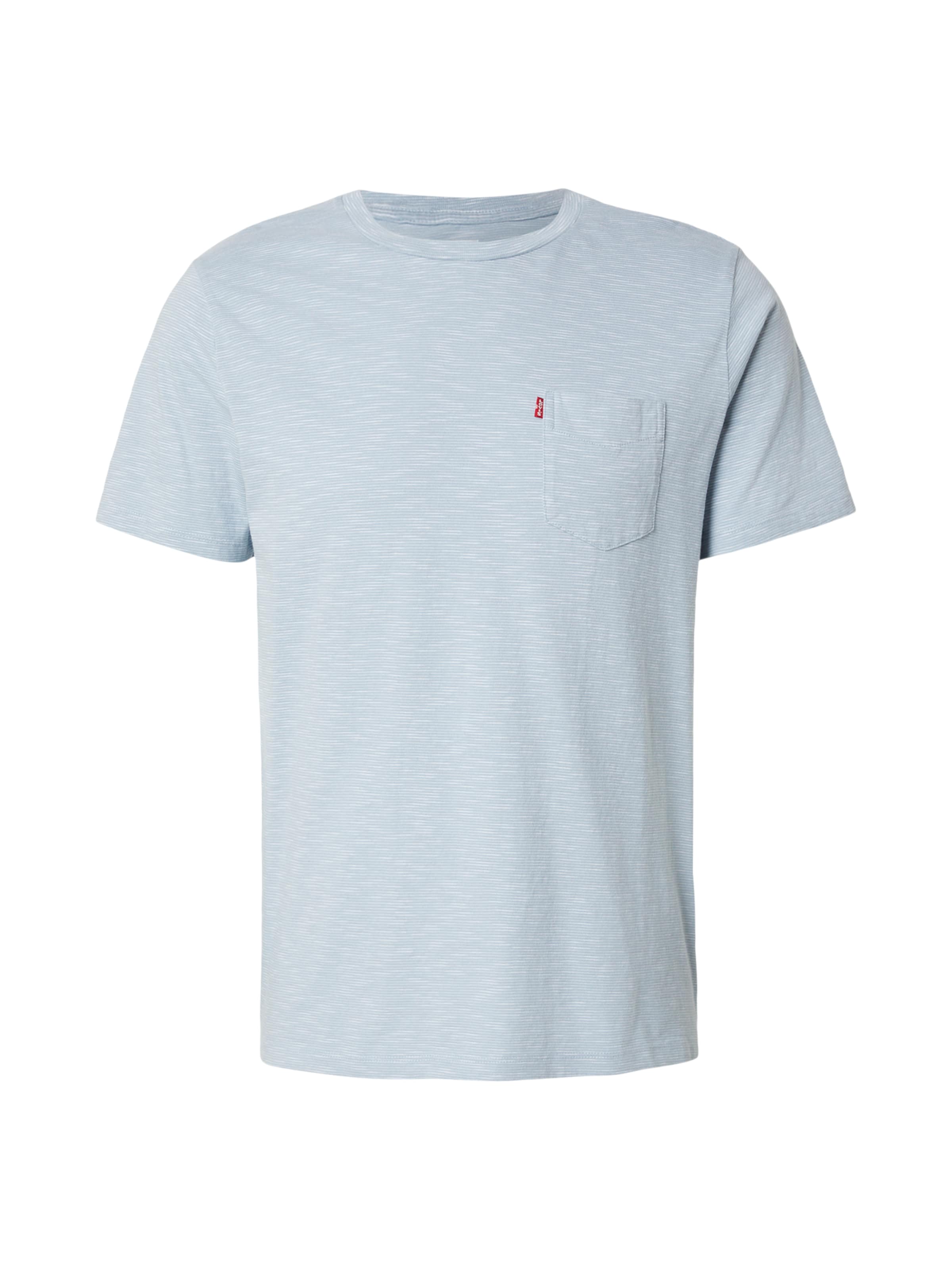 LEVI'S ® Bluser & t-shirts 'CLASSIC POCKET' i blå: forside