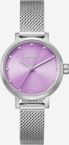 DKNY Analog Watch 'Soho Mini' in Purple: front