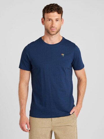 BLEND - Camiseta en azul: frente
