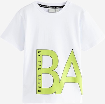 T-Shirt Lyle & Scott en blanc : devant