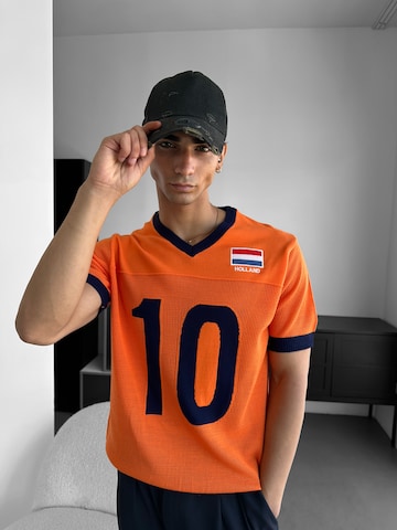 Kleidermafia T-shirt i orange
