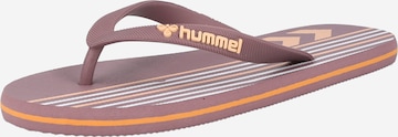 Hummel Plážová/koupací obuv – fialová: přední strana