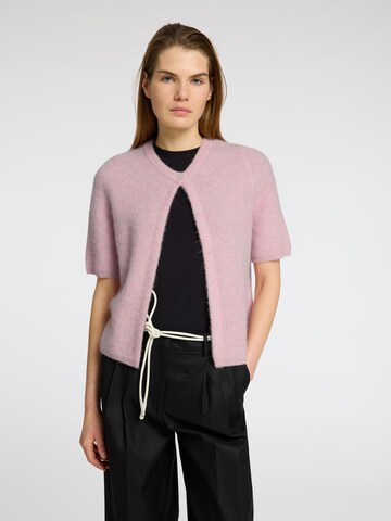 SELECTED FEMME Cardigan i pink