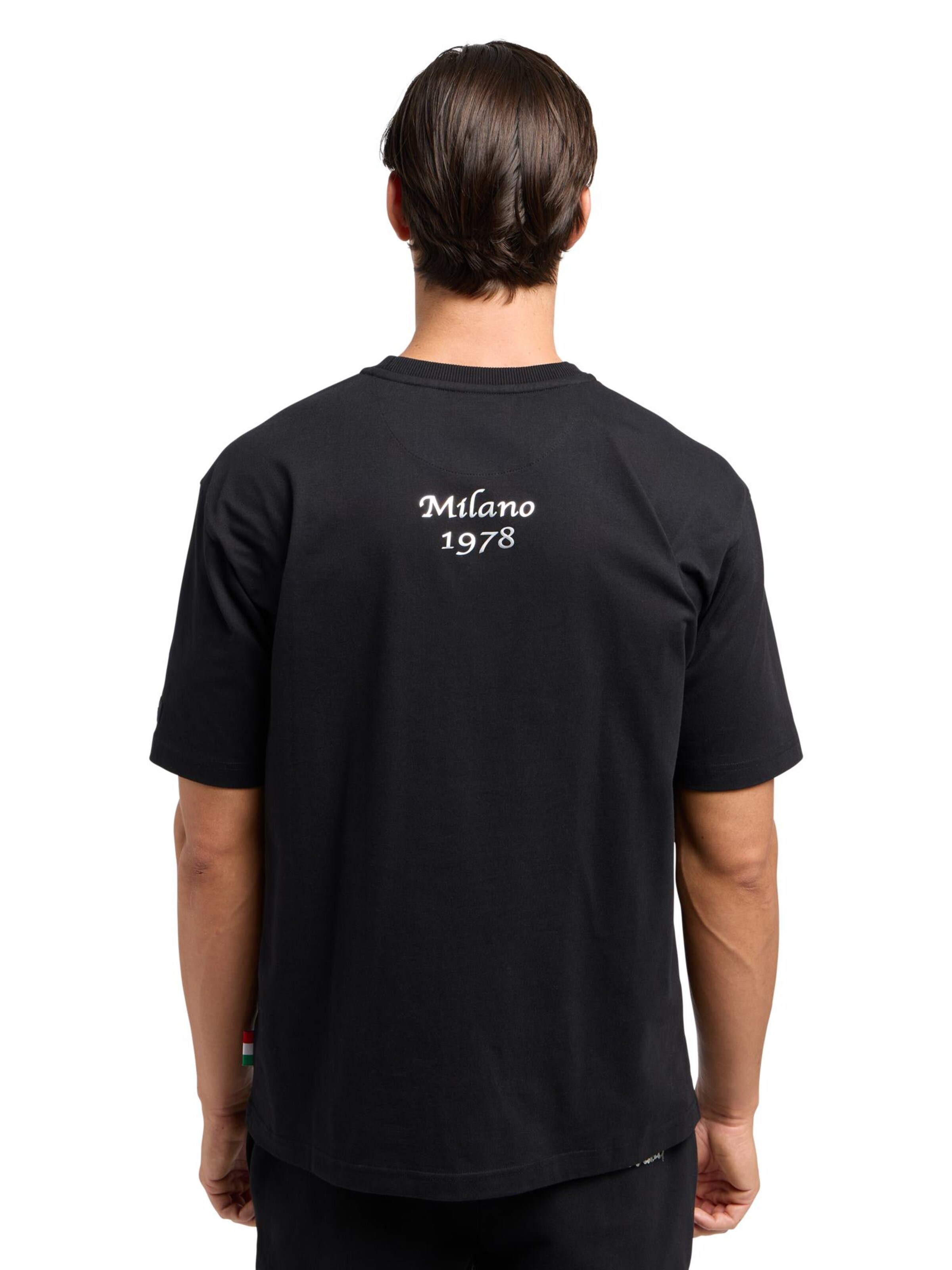 Carlo Colucci Shirt ' Di Pastena ' in Schwarz