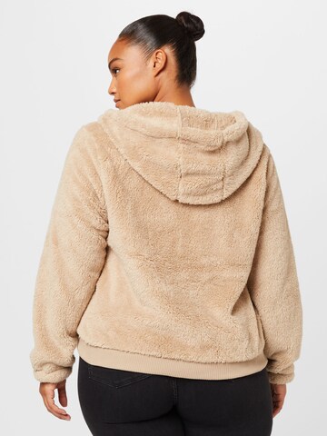 ONLY Carmakoma Between-season jacket 'NEW ANNA' in Beige