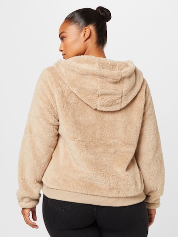 ONLY Carmakoma Between-Season Jacket 'NEW ANNA' in Beige