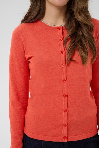 SAINT TROPEZ Knit cardigan 'MilaSZ' in Orange