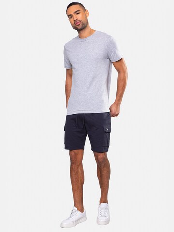 Threadbare Regular Shorts 'Hunter' in Blau