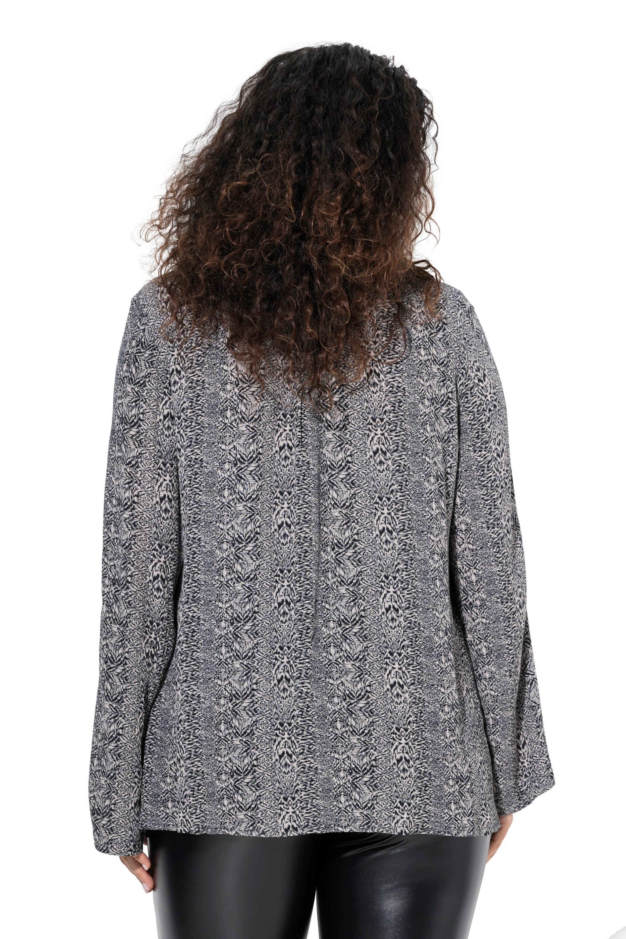 Ulla Popken Blouse in Zwart