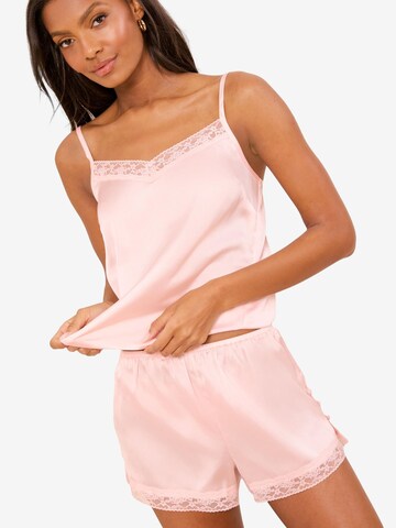 Lipsy Pyžamo – pink: přední strana