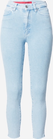 HUGO Red Skinny Jeans 'Lou' i blå: framsida