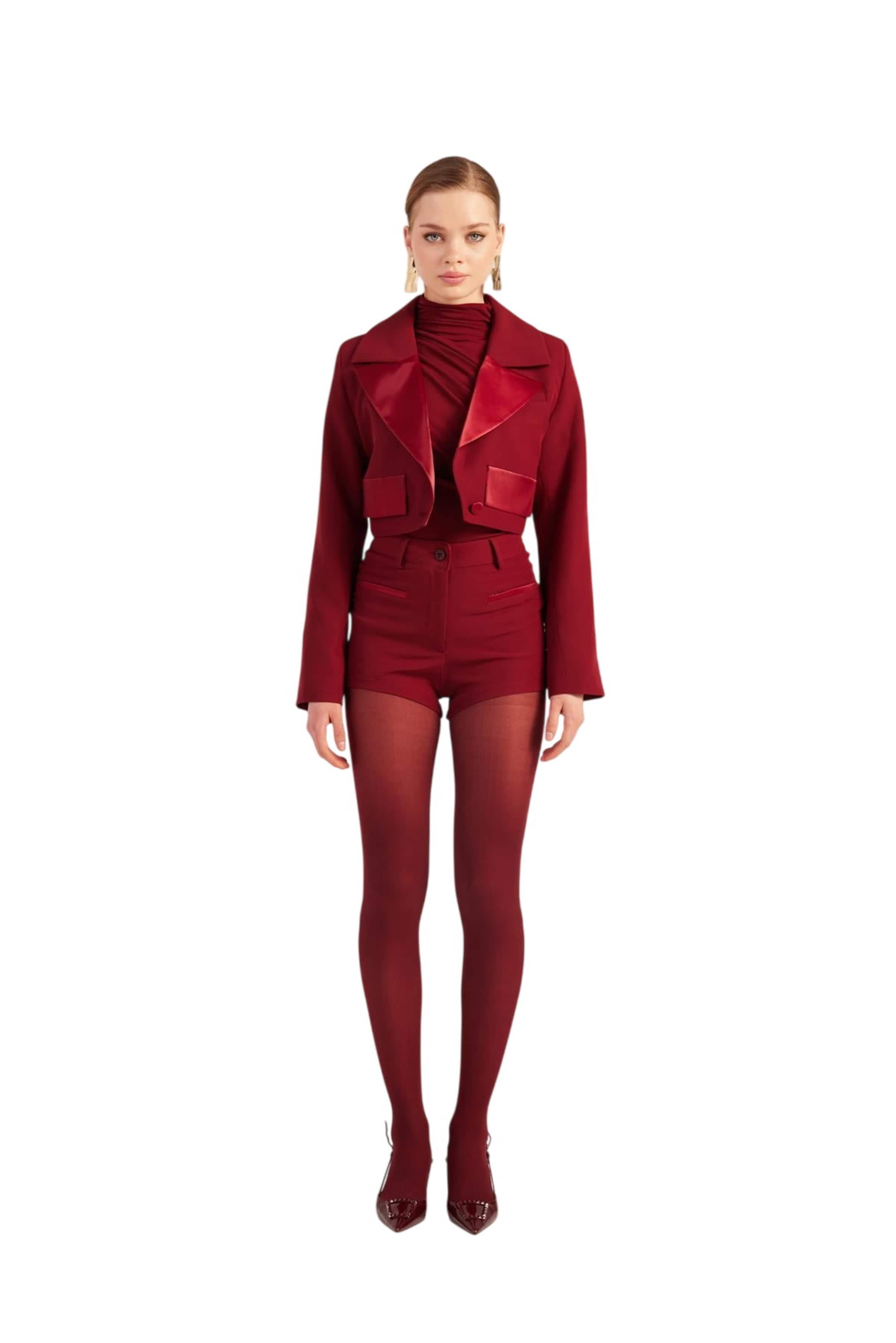 HOLLY LOLLY Blazer in Red