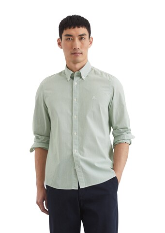 Marc O'Polo Regular fit Overhemd in Groen: voorkant