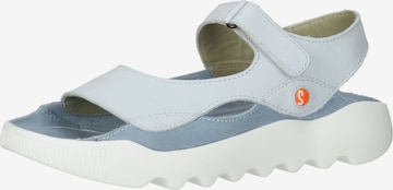 Softinos Sandals in Blue: front