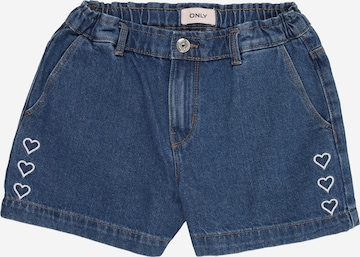 ONLY GIRLS Regular Jeans 'KOGCOMET' i blå: framsida