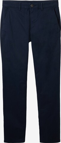 Pantalon chino TOM TAILOR en bleu : devant