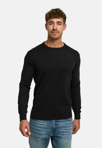 Pull-over 'INKalpo' INDICODE JEANS en noir : devant