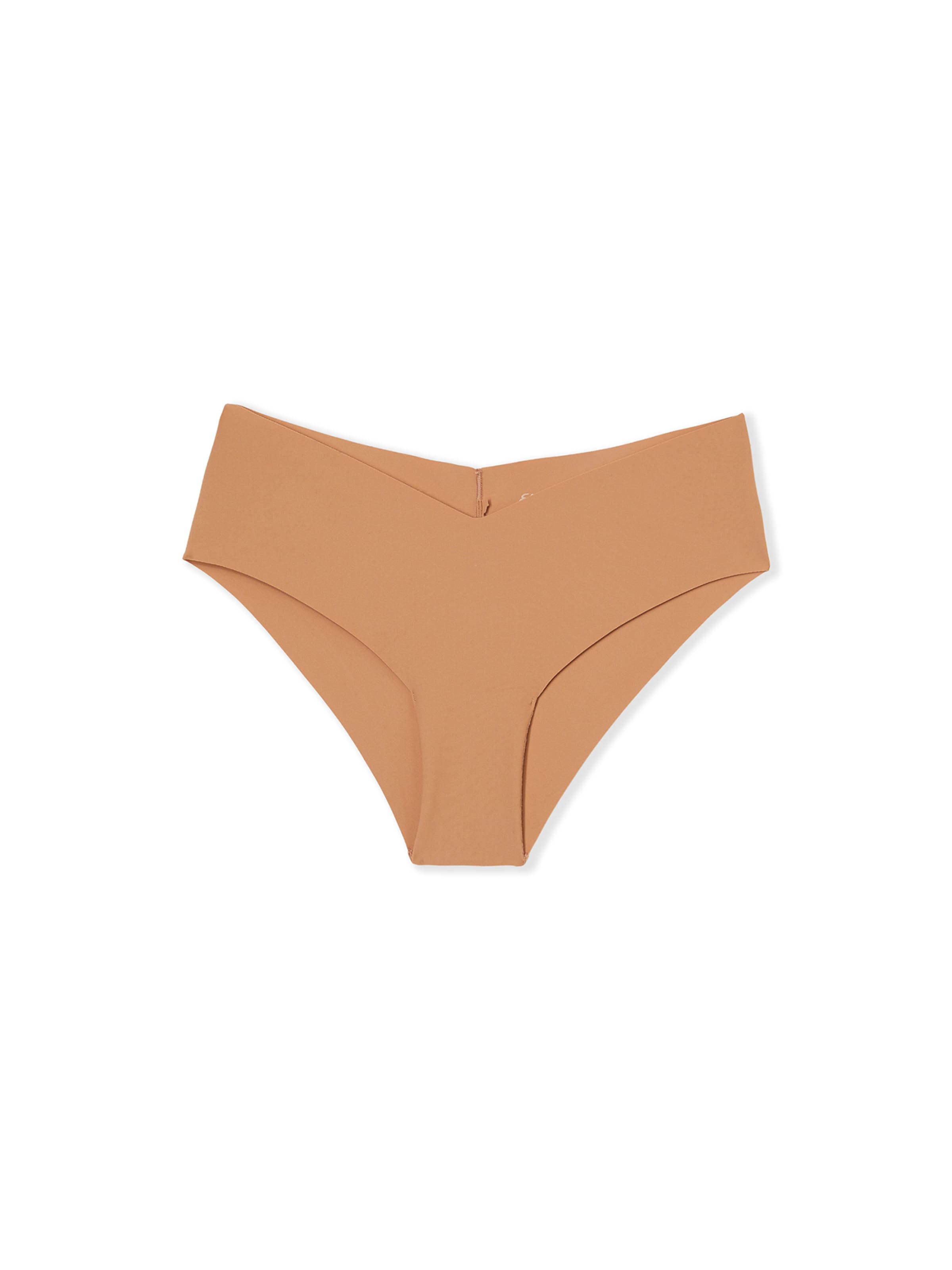 ETAM Slip 'PURE INVISIBLE' in Braun: Vorderseite