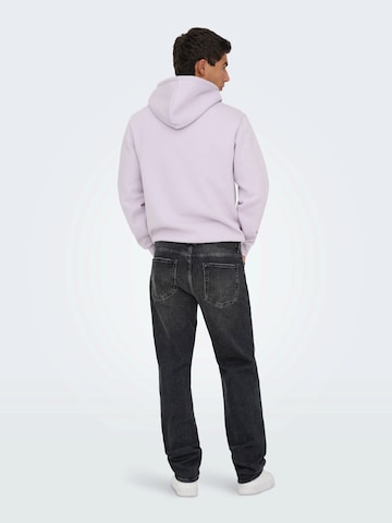 Only & Sons Regular Jeans 'ONSEdge' in Black