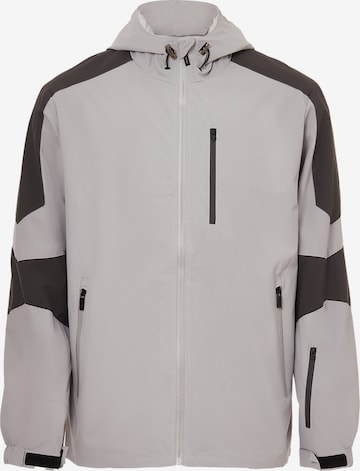 HOMEBASE Between-Season Jacket in Grey: front