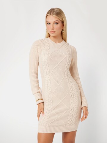 GUESS Kleid in Beige: Vorderseite