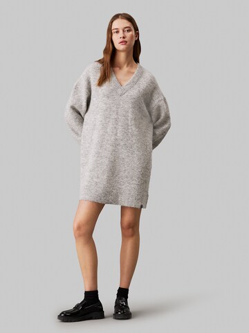 Calvin Klein Jeans Knit dress in Grey