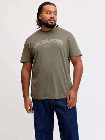 JACK & JONES Shirt 'JJAVERY' in Groen: voorkant
