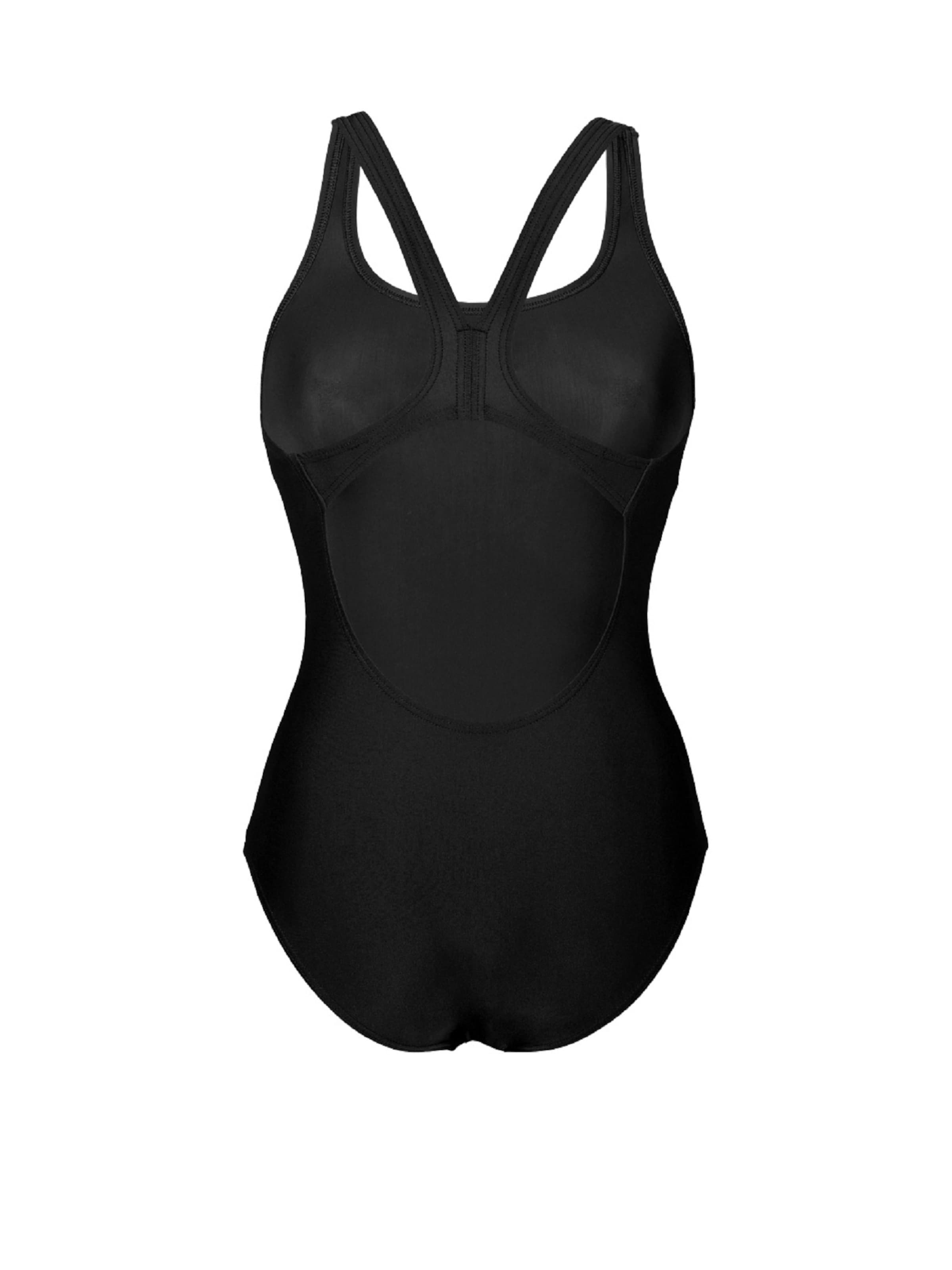 ARENA Korzet Jednodielne plavky 'DYNAMO' - Čierna